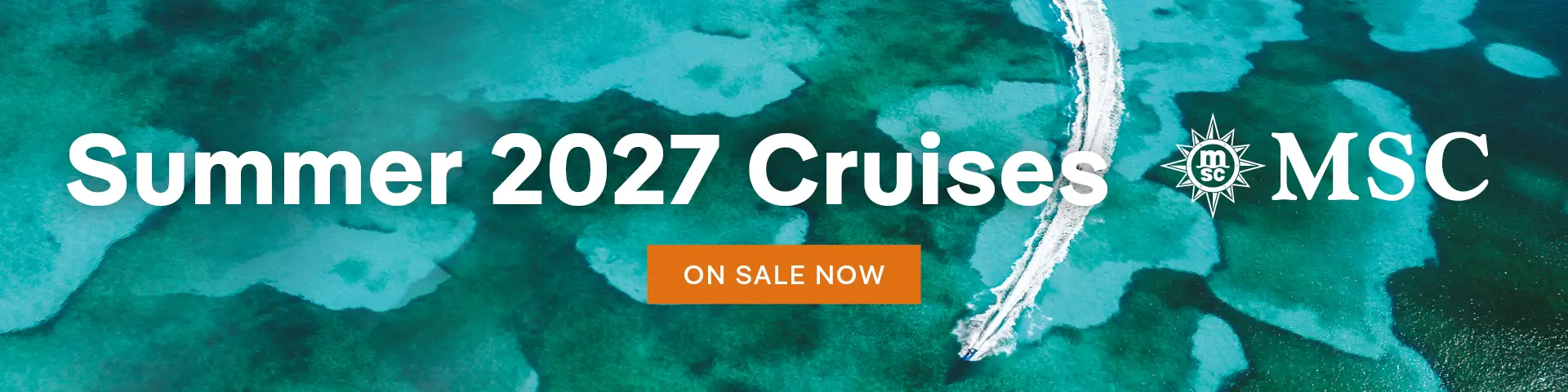 Set your sights on Summer 2027 onboard MSC Meraviglia